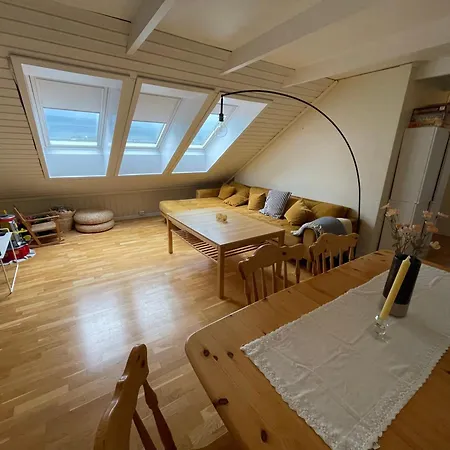 アパート Koselig Loftsleilighet ノートオッデン